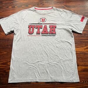 Colosseum XXL College Graphic T Shirt Gray Regular